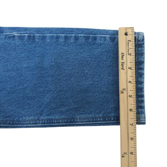 Carhartt Relaxed Fit Jeans Mens Size 30 x 33 Denim 5 Pocket Tapered Leg B17 DST - Picture 6 of 15